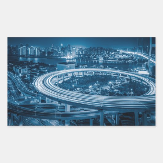 Shanghai viaduct 3 stickers (Voorkant)