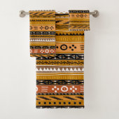 Shango Tribal Brown Bad Handdoek (Insitu)