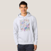 Shangrao China City Map Hoodie (Voorkant volledig)