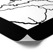 Shangrao China City Map Poster (Hoek)