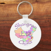 Shangrao China Sleutelhanger (Voorkant)