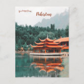 Shangri La Resort Skardu Pakistan Briefkaart (Voorkant)