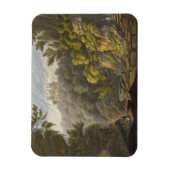 Shanklin Chine uit 'Het eiland Wight Illustrate' Magneet (Verticaal)