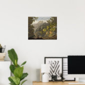Shanklin Chine uit 'Het eiland Wight Illustrate' Poster (Thuiskantoor)