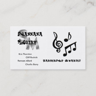 Shannana Mockery Cards Visitekaartje