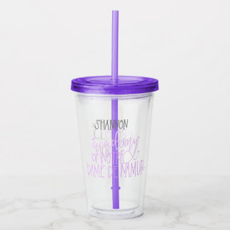 Shannon Bridesmaid Tumbler Acryl Drinkbeker