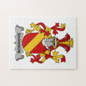 Shannon Family Crest Legpuzzel (Horizontaal)