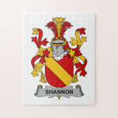 Shannon Family Crest Legpuzzel (Verticaal)