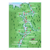 Shannon Ireland Map Foto Afdruk (Voorkant)