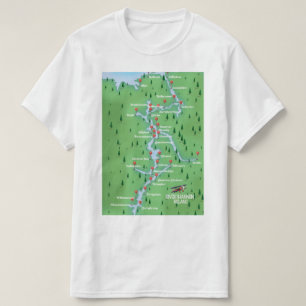 Shannon Ireland Map T-shirt