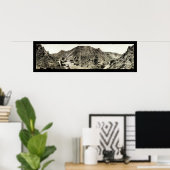 Shannon Mines Metcalf Arizona Foto 1909 Poster (Thuiskantoor)