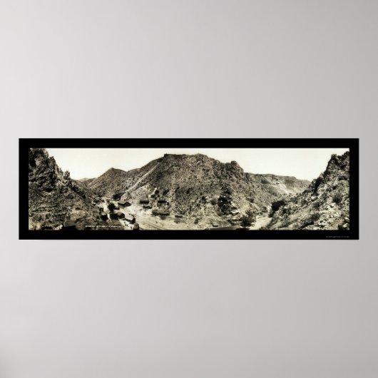 Shannon Mines Metcalf Arizona Foto 1909 Poster (Voorkant)