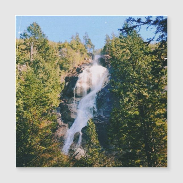 Shannon-waterval, Squamish, Canada  (Voorkant)