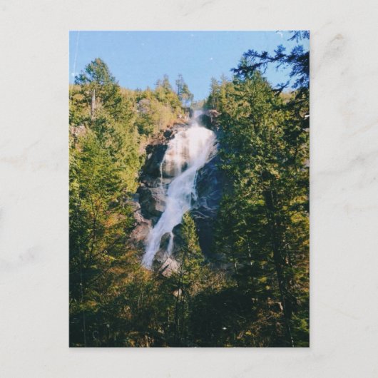 Shannon-waterval, Squamish, Canada  Briefkaart (Voorkant)
