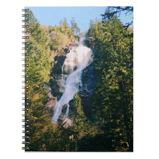 Shannon-waterval, Squamish, Canada  Notitieboek (Voorkant)