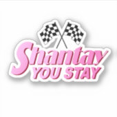 Shantay Je blijft Sticker (Voorkant)