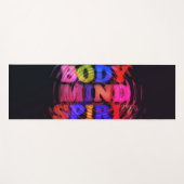 Shanti "Body Mind Spirit" Peace Yoga Mat (Voorkant (horizontaal))