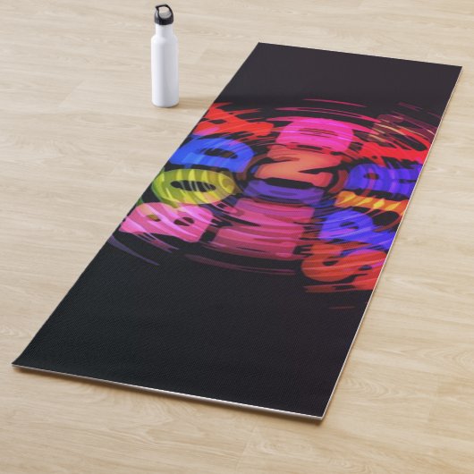 Shanti "Body Mind Spirit" Peace Yoga Mat (In situ)