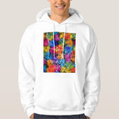 Shaoguan China City Map Hoodie (Voorkant)