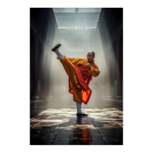 Shaolin Kung Fu krijger