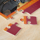 Shaolin Kung Fu Legpuzzel (Zijkant)