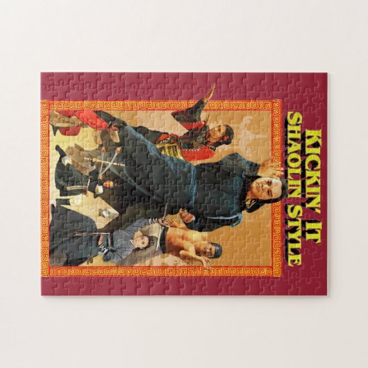 Shaolin Kung Fu Legpuzzel (Horizontaal)