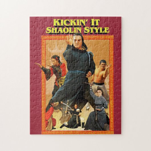 Shaolin Kung Fu Legpuzzel (Verticaal)