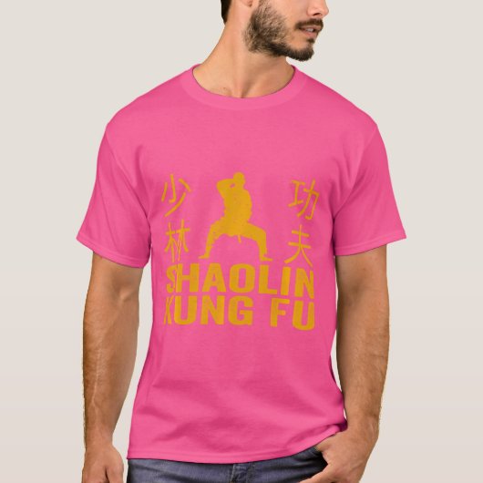 Shaolin Kung Fu Martial Arts Kung Fu T-shirt (Voorkant)