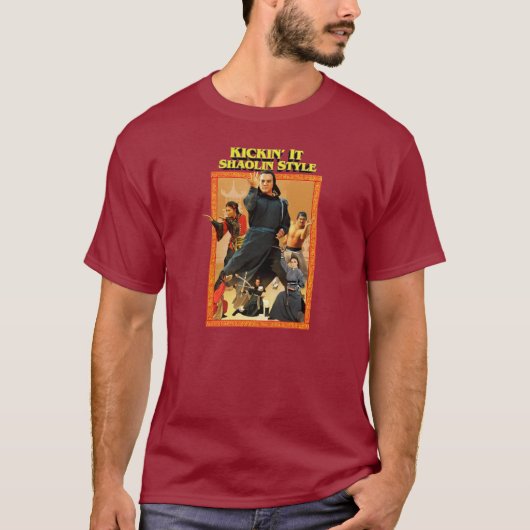 Shaolin Kung Fu T-shirt (Voorkant)