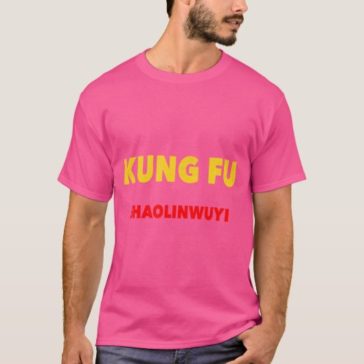 Shaolin Kung Fu T-shirt (Voorkant)