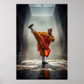 Shaolin Kung Fu Warrior Poster (Voorkant)