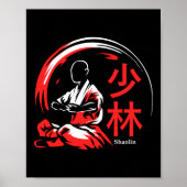 Shaolin Martial Arts Kung Fu Poster (Voorkant)
