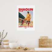 shaolin soccer mighty steel leg sing poster (Keuken)