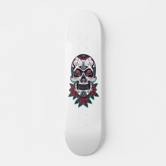 Shape com caveira mexicana skateboard (Voorkant)