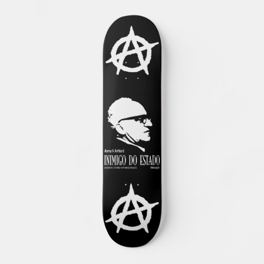 Shape de Skate Inimigo do Estado Skateboard (Voorkant)