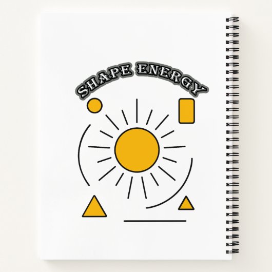 Shape Energy Notebook Notitieboek (Achterkant)