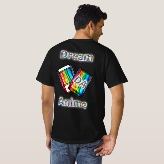 Shape Master Dream Anime T-shirt (Achterkant volledig)