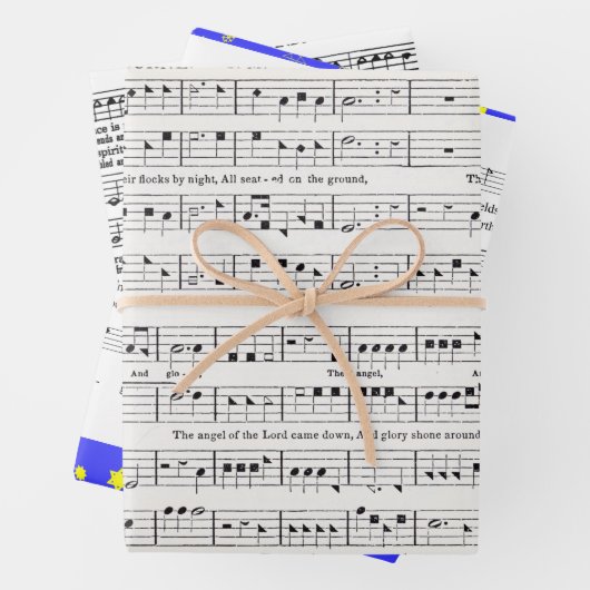 Shape Note Inpakpapier Vel (In situ)