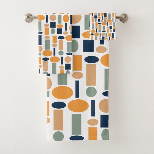 Shape Pattern Bad Handdoek (Insitu)