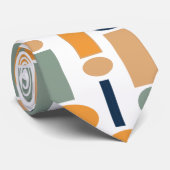 Shape Pattern Stropdas (Opgerold)