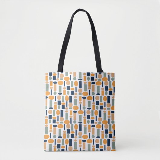 Shape Pattern Tote Bag (Voorkant)