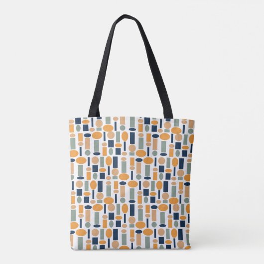 Shape Pattern Tote Bag (Achterkant)
