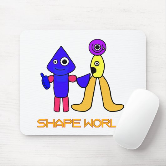 Shape World Muismat (Met muis)