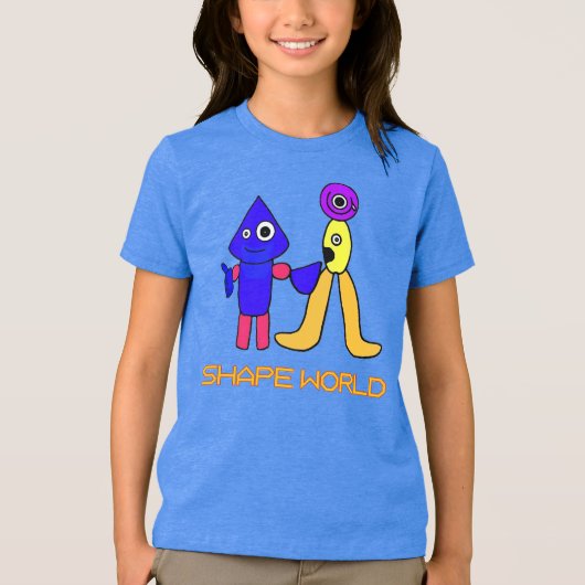 Shape World Tri-Blend Shirt (Voorkant)