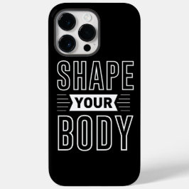 SHAPE YOUR BODY Case-Mate iPhone 14 PRO MAX HOESJE