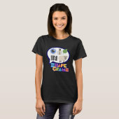 Shapegrams Eye Bee Leaf in Ewe T-shirt (Voorkant volledig)