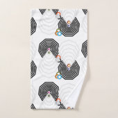 Shapes and Colors Bath Towel Set Bad Handdoek (Handdoek)