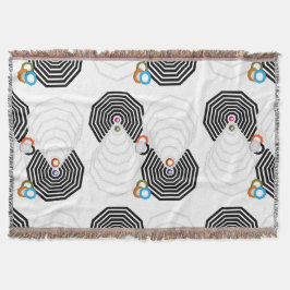 Shapes and Colors Bath Towel Set Deken