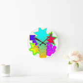 Shapes & Colors Clock Ronde Klok (Huis)