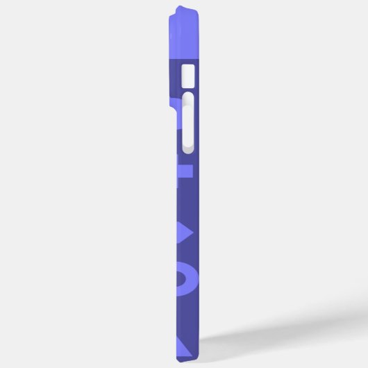 Shapes Pattern iphone 14 pro max hoesje (Achterkant / Links)